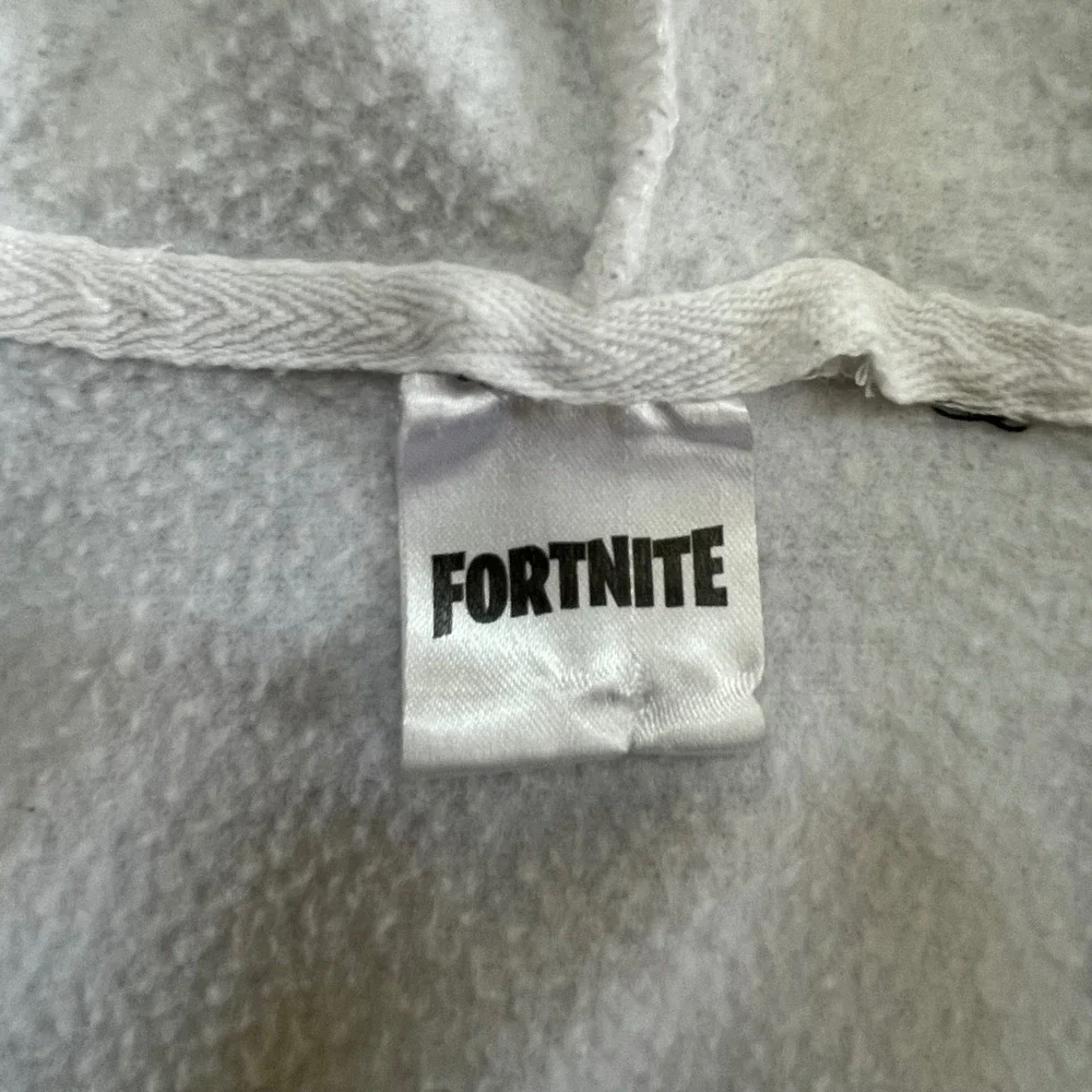 Fortnite Skull Trooper Hoodie Boys L Black Skeleton Full Zip Mesh Mask 2019‎